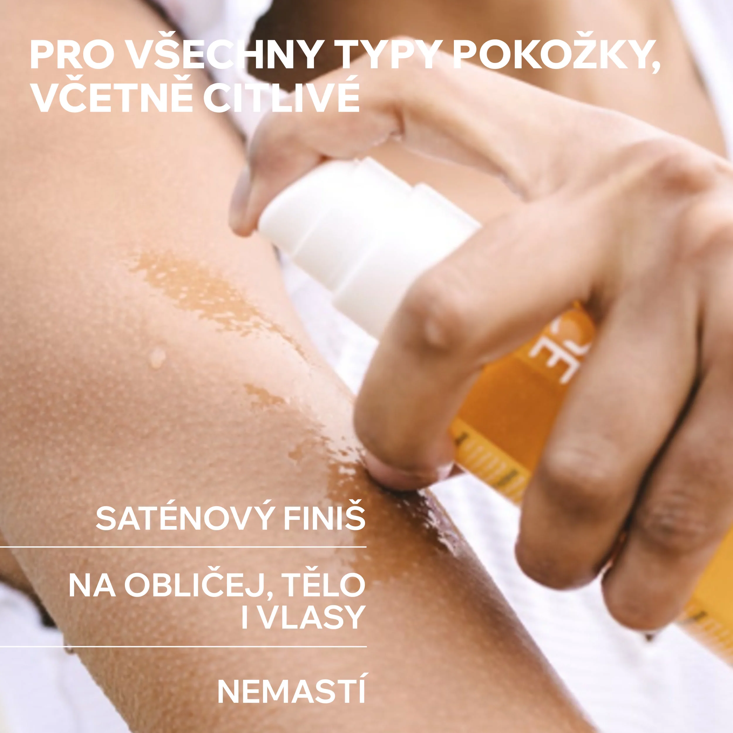 Uriage Bariésun Suchý olej na opalování SPF50+ sprej 200 ml