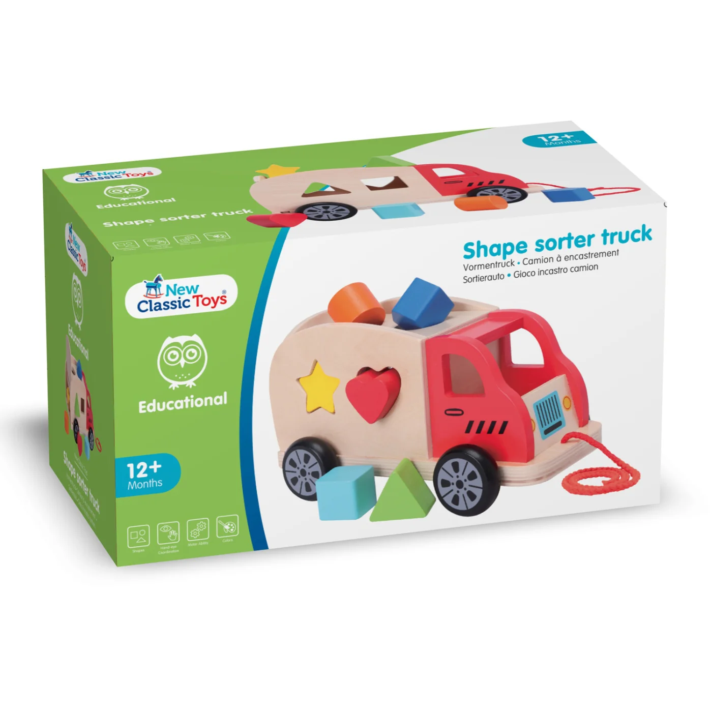 New Classic Toys Nákladní auto - vkládání tvarů