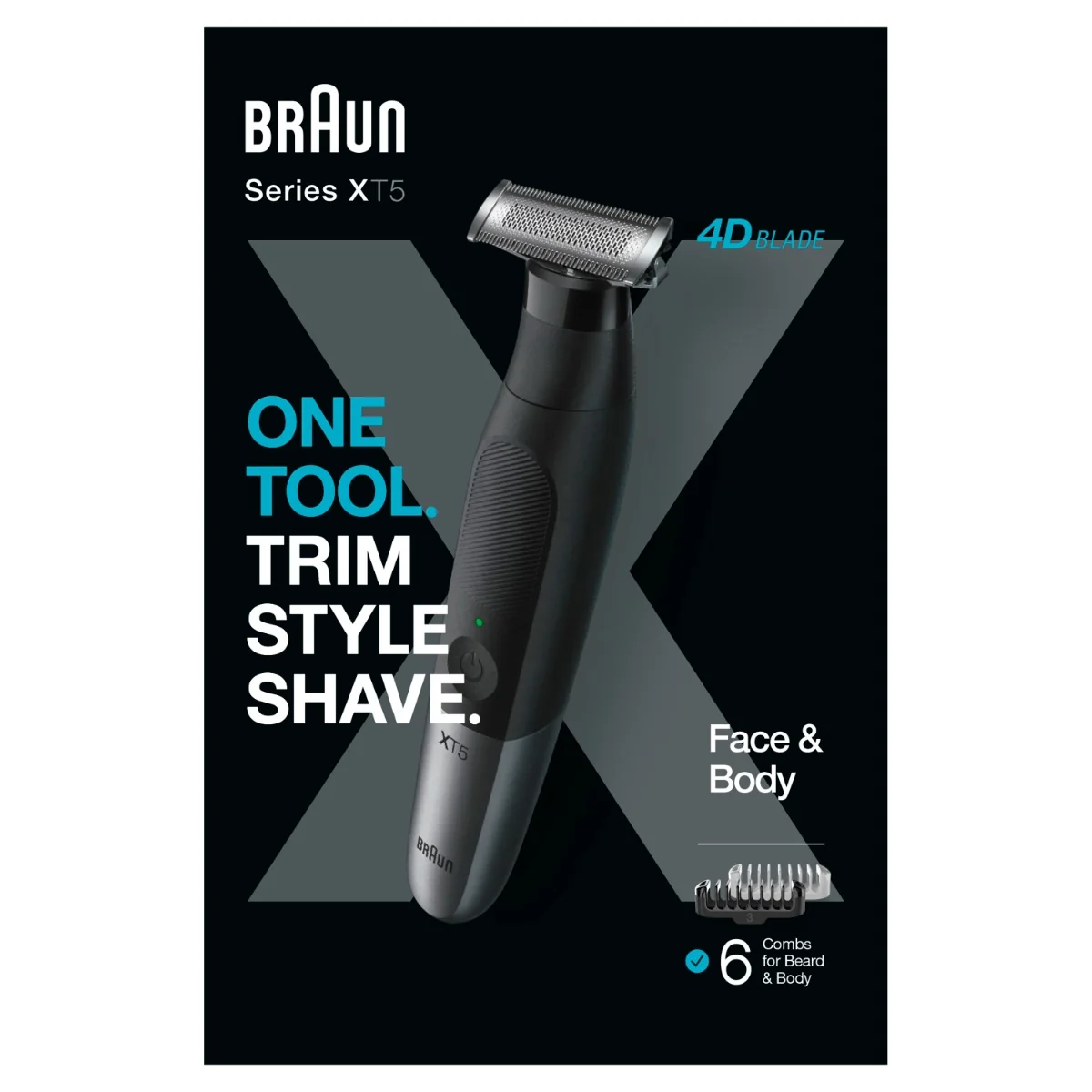 Braun Series X XT5200 zastřihovač vousů