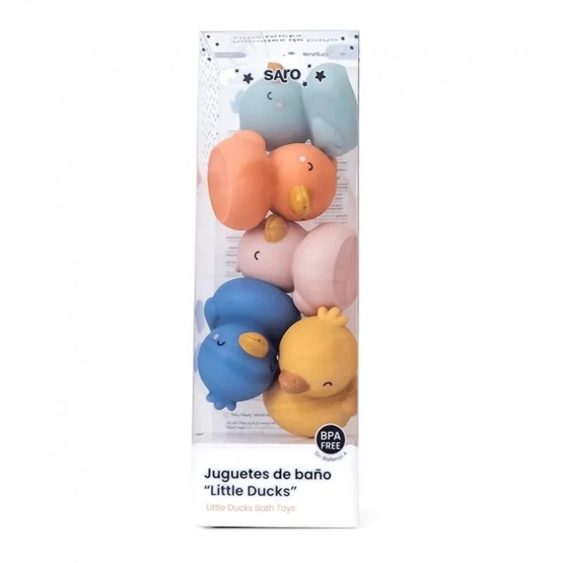 Saro Baby hračky do vody Little Ducks 5ks
