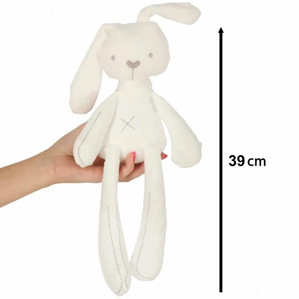 TULIMI Plyšový mazlík pro děti Bunny Love, smetanový, 54cm