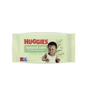 Huggies Natural Care vlhčené ubrousky 56 ks