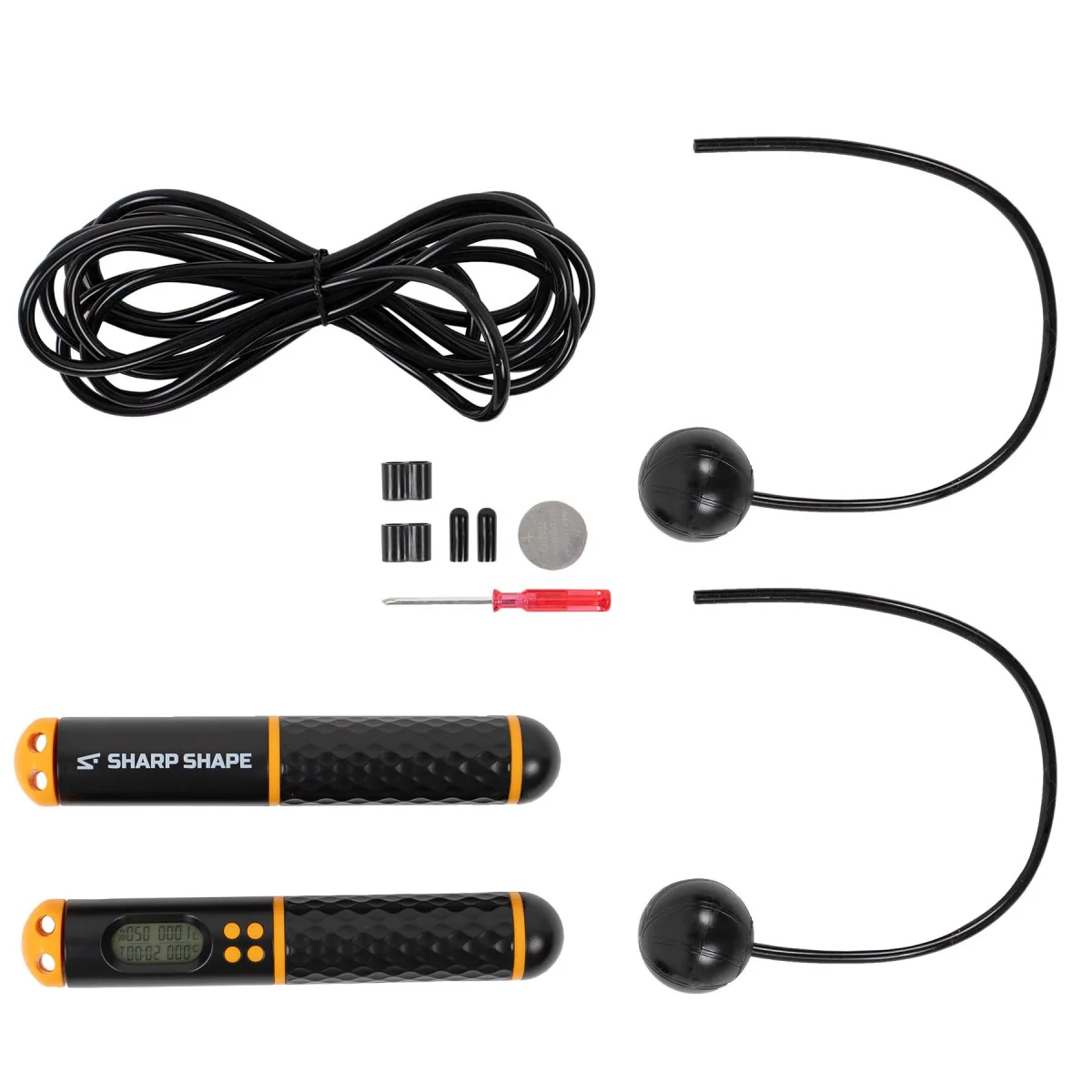 SharpShape Švihadlo SMART ROPE černé
