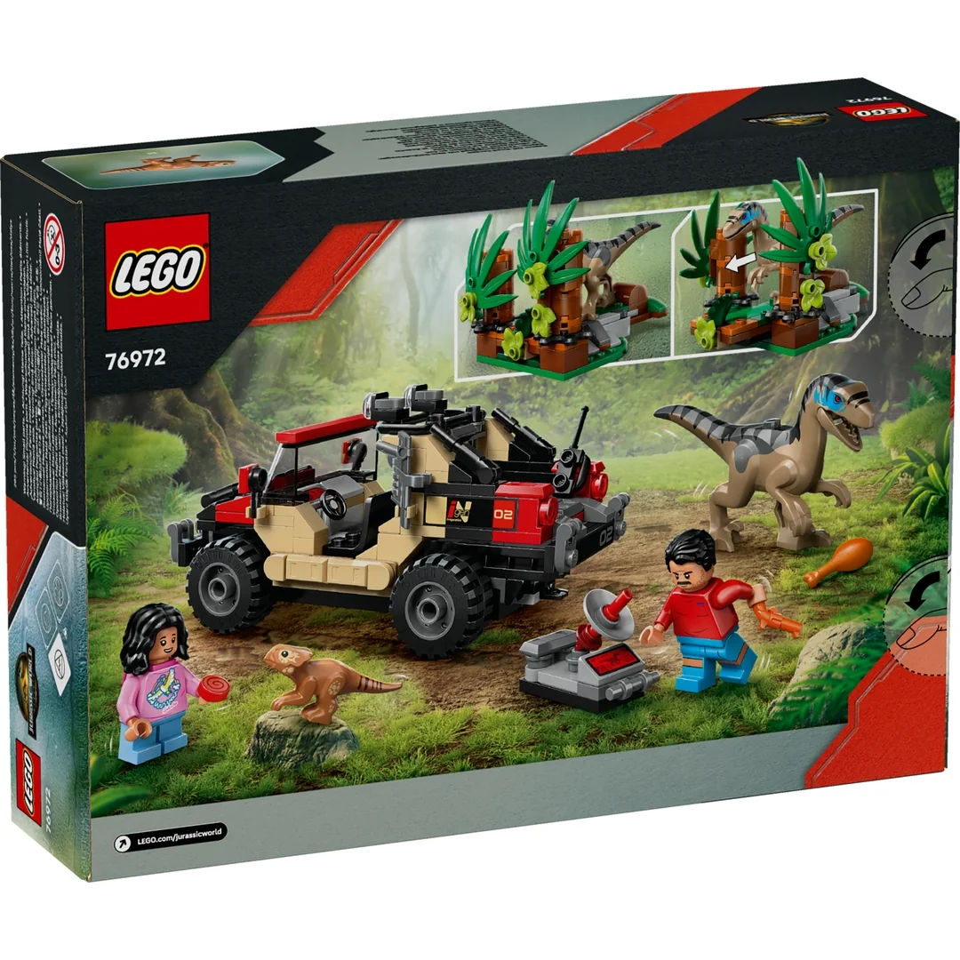LEGO® Jurassic World 76972 Únik před raptorem v terénním autě