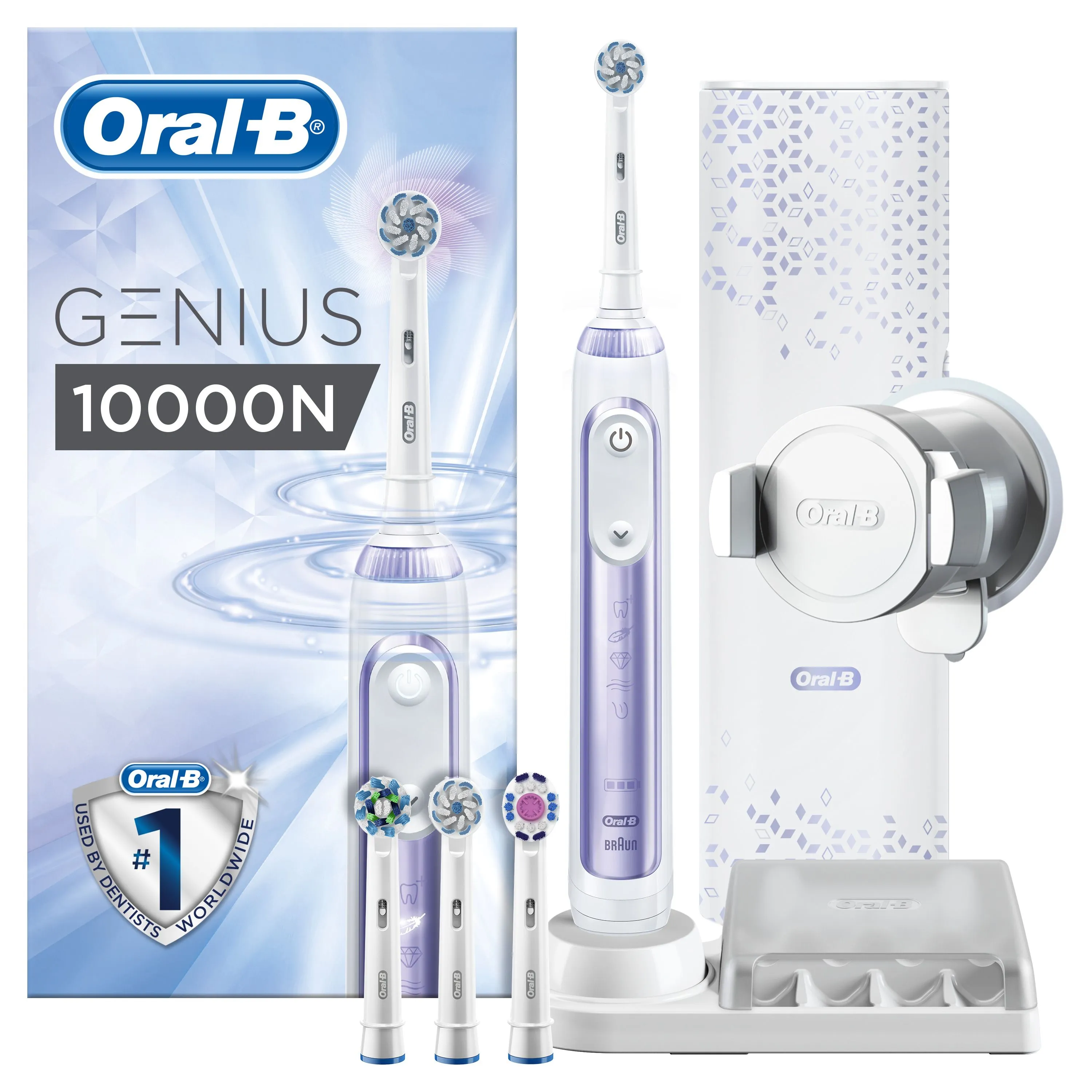 Oral-B Genius 10000N Orchid Purple elektrický zubní kartáček