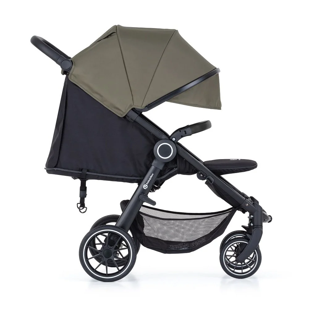 Petite&Mars Kočárek Street+ RWS Black Mature Olive