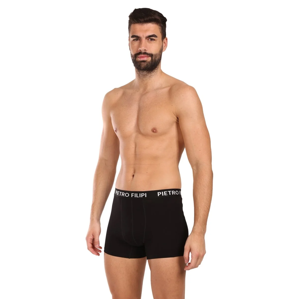 Pietro Filipi 3PACK pánské boxerky černé (3BCL002) M