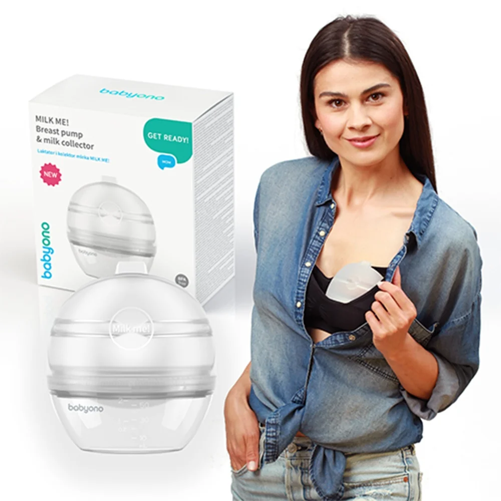 Babyono Odsávačka a sběrač mateřského mléka Milk Me 2v1