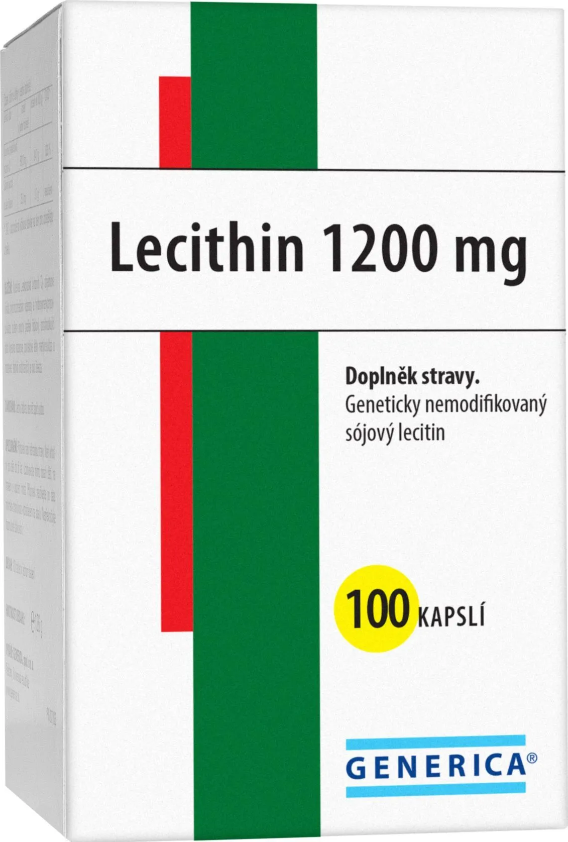 Lecithin 1200mg cps.100 Generica