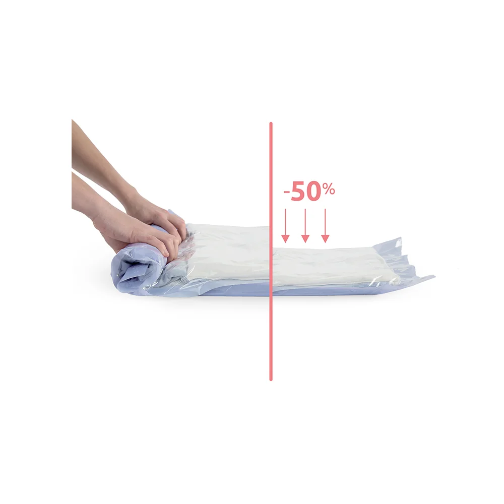 Compactor Jet Roll Bags M 45 x 65 cm 30 litrů cestovní vakuové pytle 2 ks