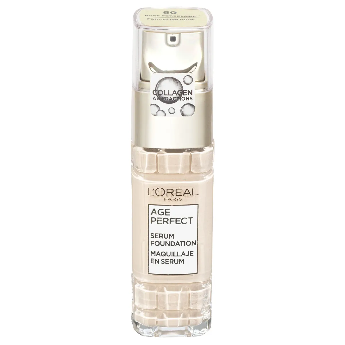 Loréal Paris Age Perfect 50 Porcelain Rose kolagenový make-up pro zralou pleť 30 ml