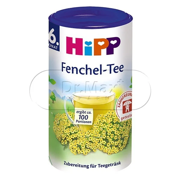 HIPP ČAJ INSTANTNÍ isomaltulosový Fenyklový 200g