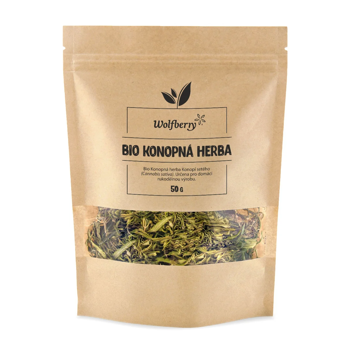 Wolfberry Konopná herba pro domácí rukodělnou tvorbu BIO 50 g