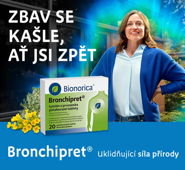 Bronchipret Tymián a prvosenka 20 tablet Bronchipret Tymián a prvosenka 20 tablet