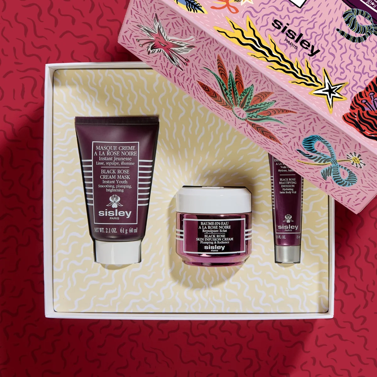 Sisley Black Rose Duo dárková sada 3 ks