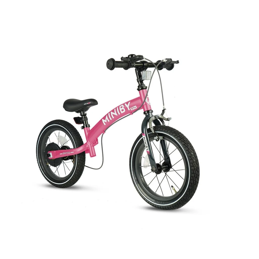 QPlay Kolo Miniby 3v1 Pink, věk 2 - 8 let