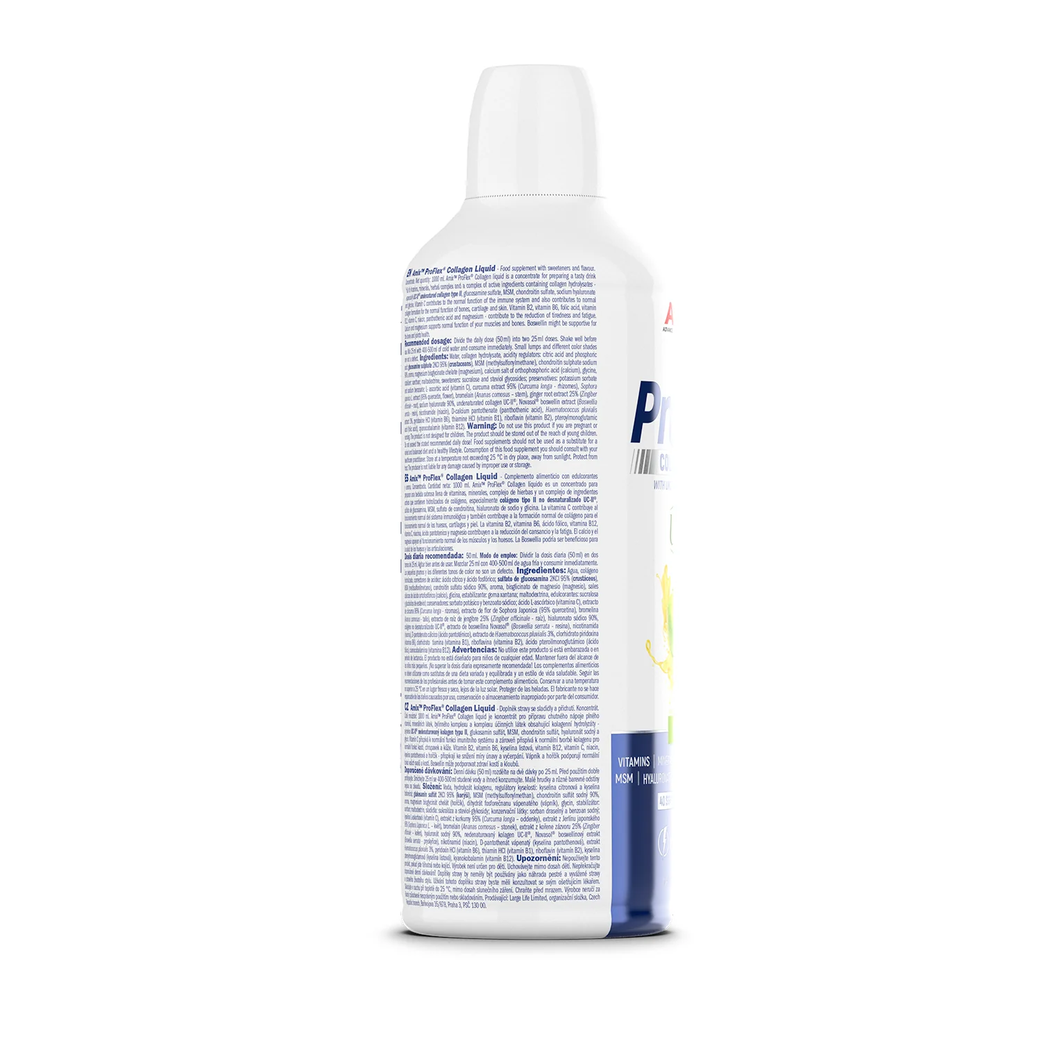 Amix Nutrition ProFlex® Collagen + UC-II® Liquid 1000ml Applemon 1000ml Applemon