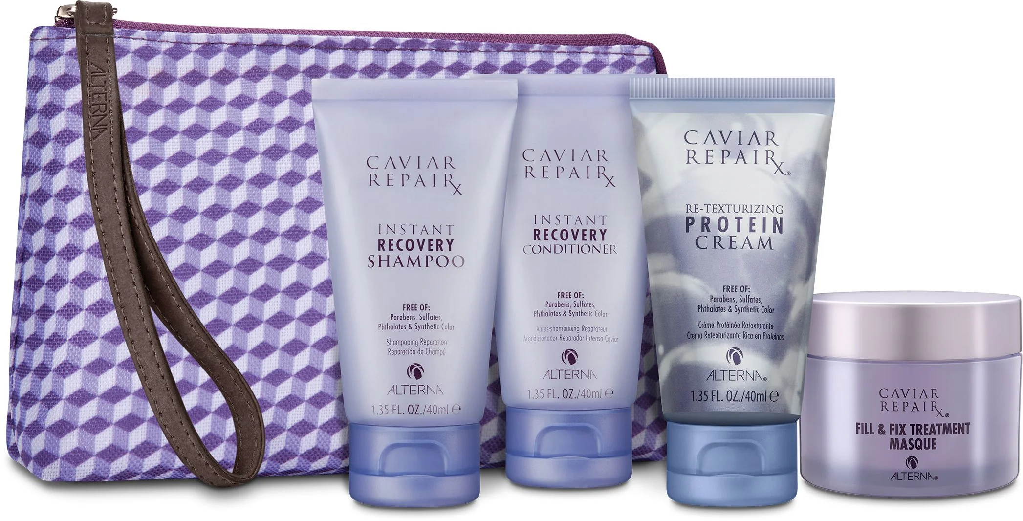 Alterna Caviar Experience Travel set