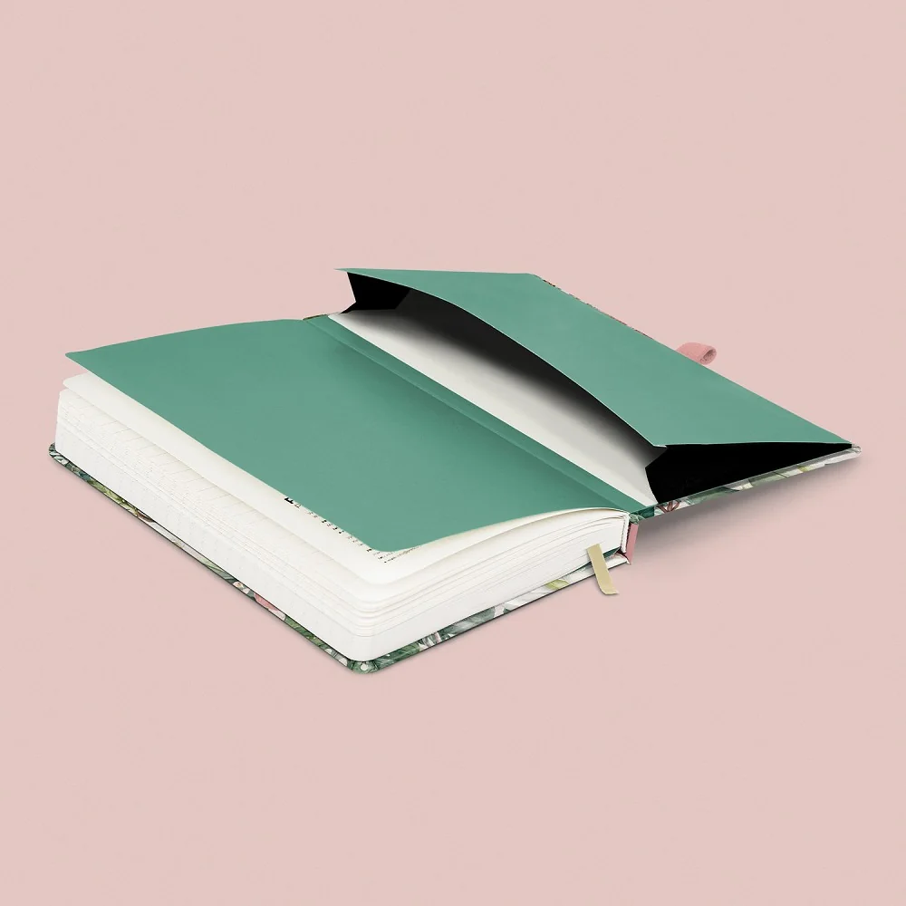 NOTIQUE Notes Lilie, linkovaný 13 × 21 cm