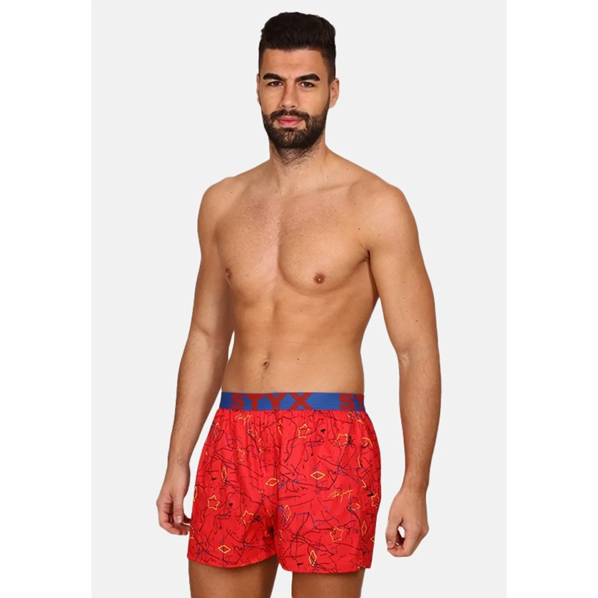 Styx Pánské trenky art sportovní guma Jáchym (B1356) XXL