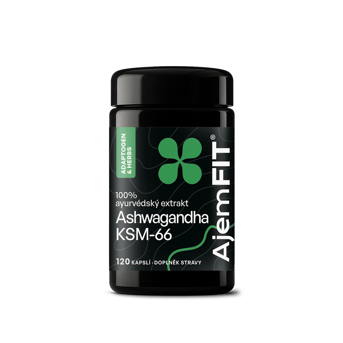 AjemFIT Ashwagandha KSM66® - 120 kapslí