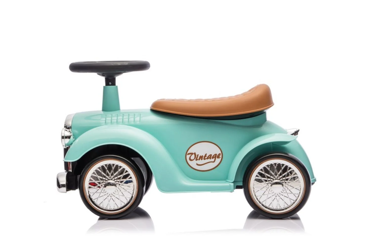 TULIMI Dětské odrážedlo Retro s úložným prostorem - mátové