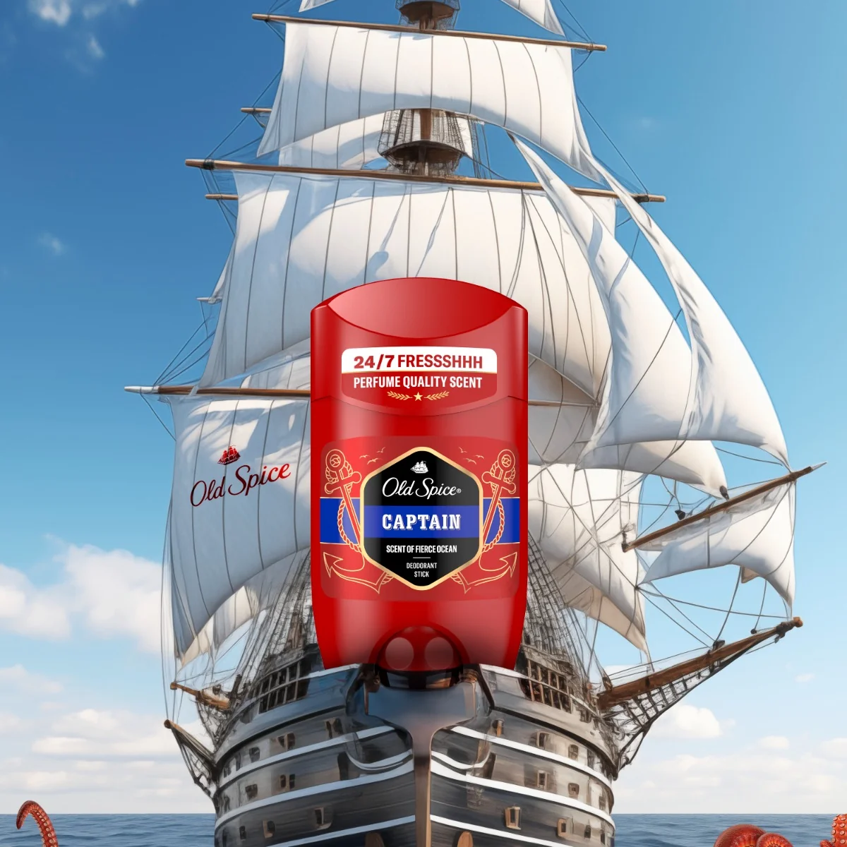 Old Spice Captain Pánský tuhý deodorant 65 ml