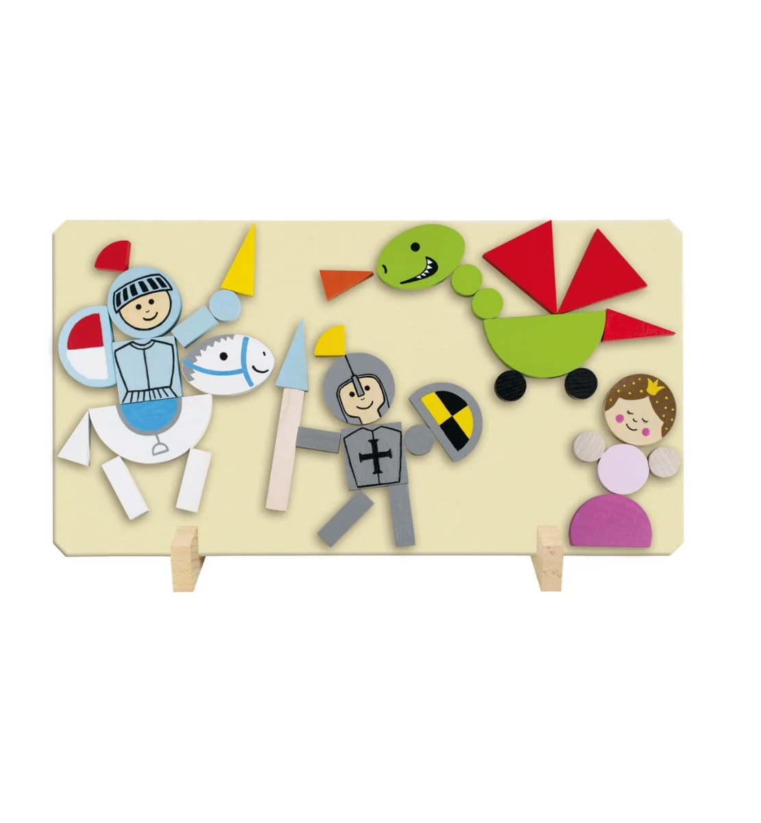 Detoa Magnetické puzzle Rytíři 1 ks
