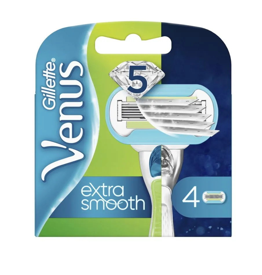 Gillette Venus Extra Smooth náhradní hlavice 4 ks