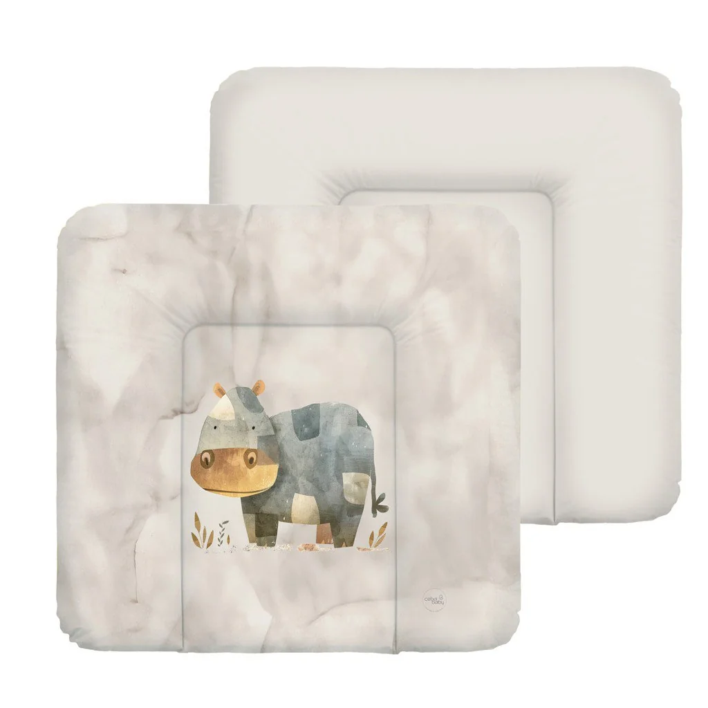 Ceba Podložka přebalovací měkká (75x72) Basic Cosy Hippo