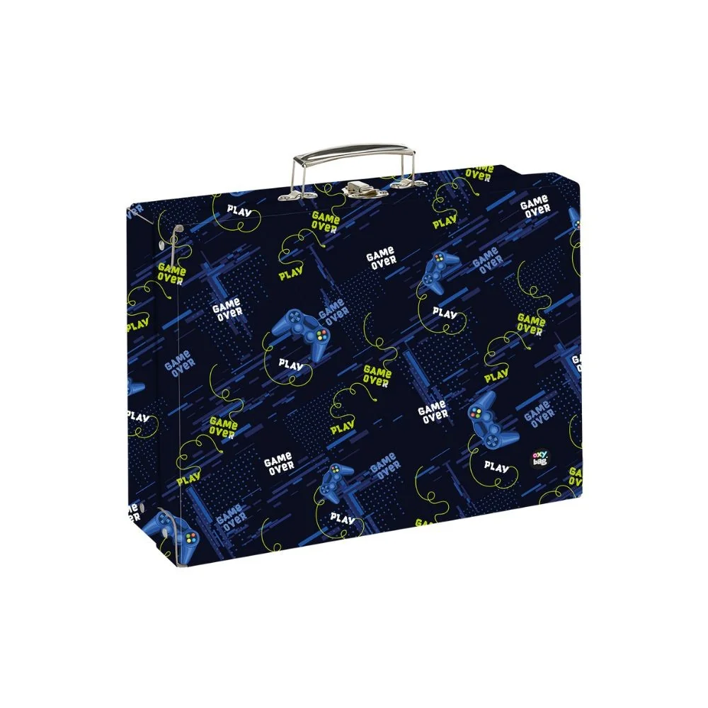 Oxybag Hranatý kufřík na výtvarku A4 Gamer