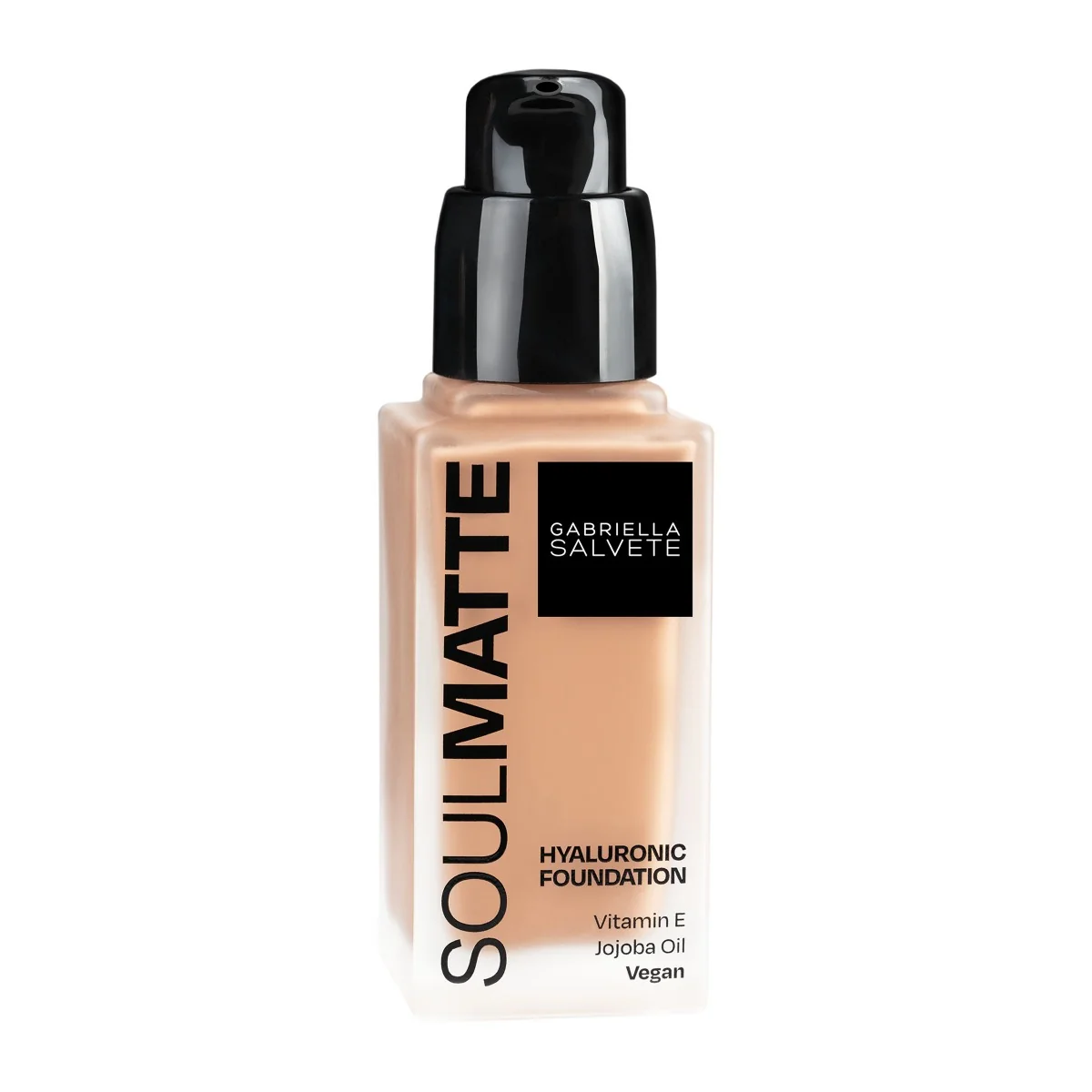 Gabriella Salvete Soulmatte Foundation Hyaluronic 04 Warm Golden Sand make-up 30 ml