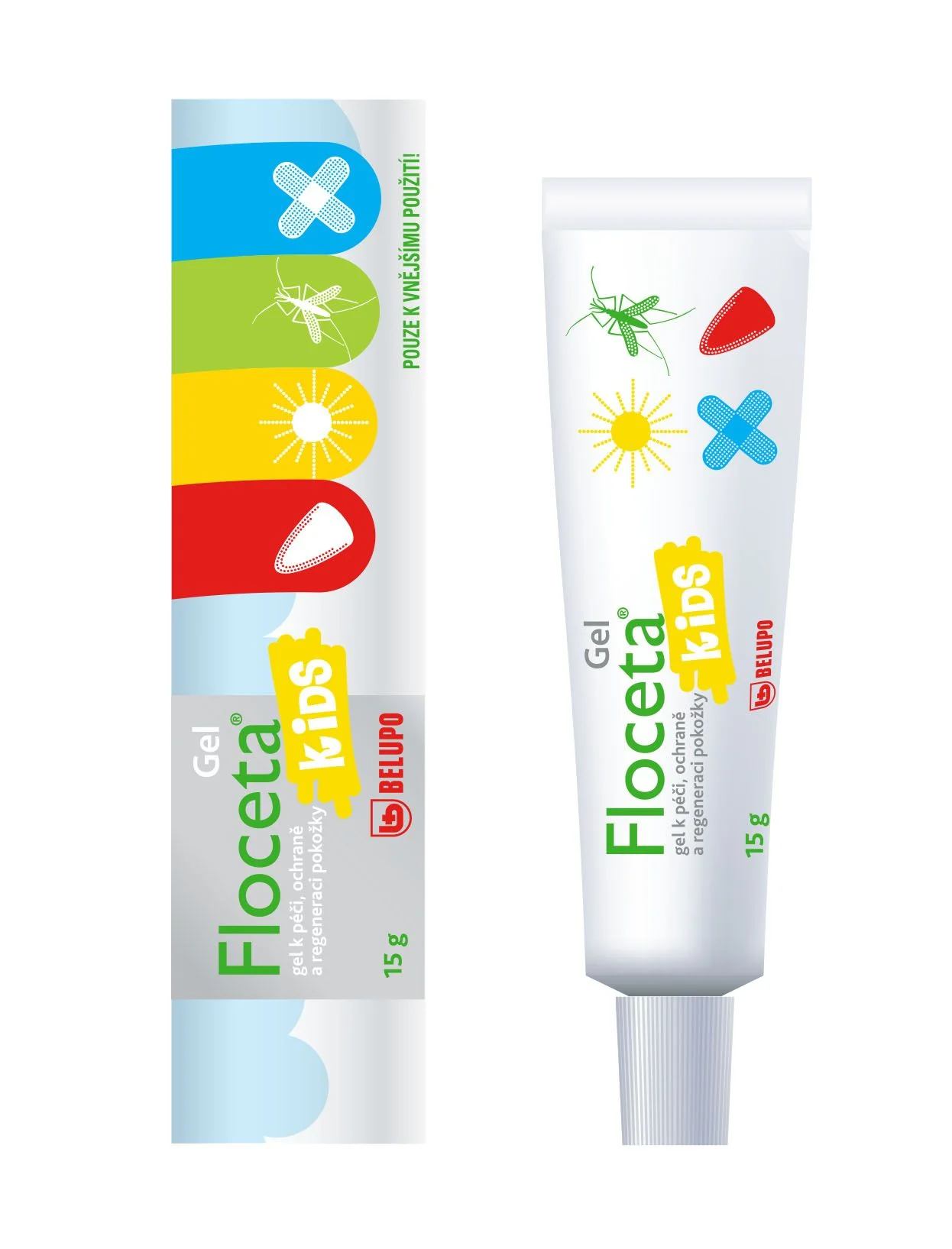 Floceta Kids gel 15 g