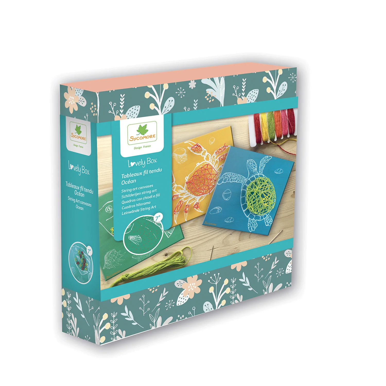 Sycomore Lovely box - Vyplétané obrázky - Oceán