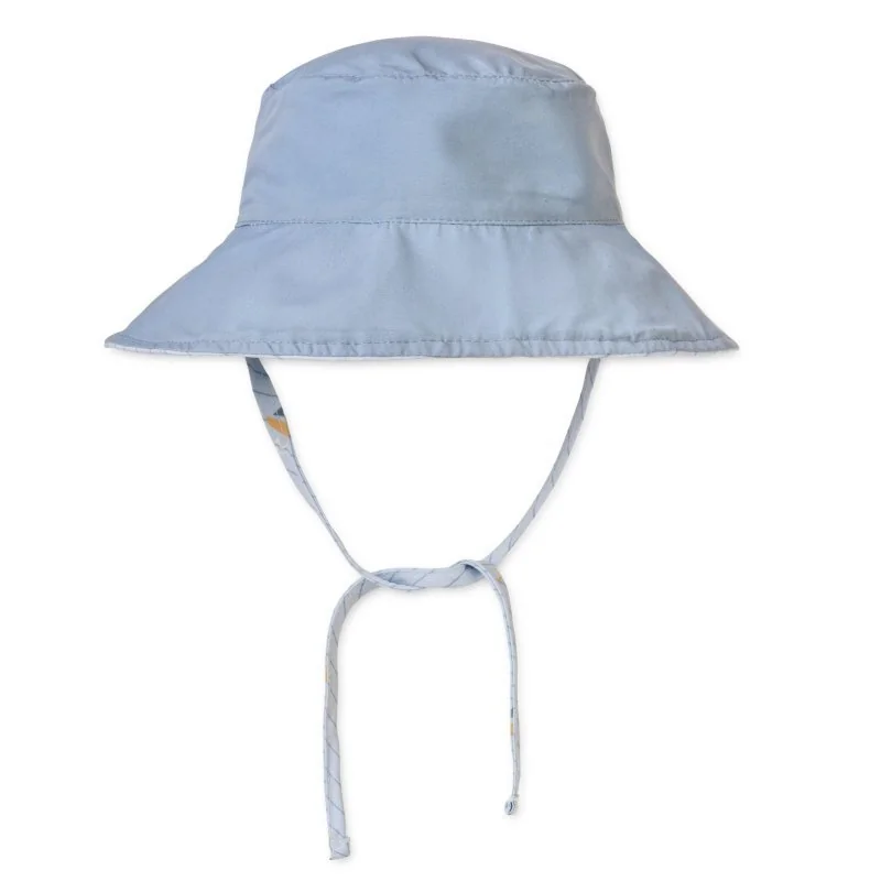 Saro Baby oboustranný klobouček s UV ochranou (6-18m) Navy Hugs