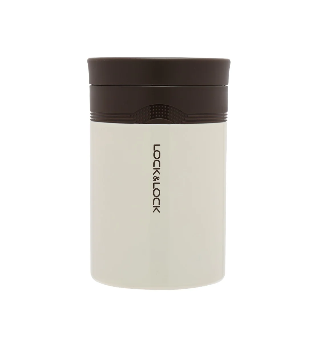 Lock&Lock Wave Termoska na jídlo a pití 500 ml 1 ks bílá