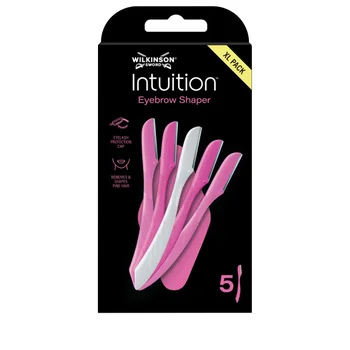 Wilkinson Intuition Perfect Finish Eyebrow Shaper břitva na obočí 5 ks