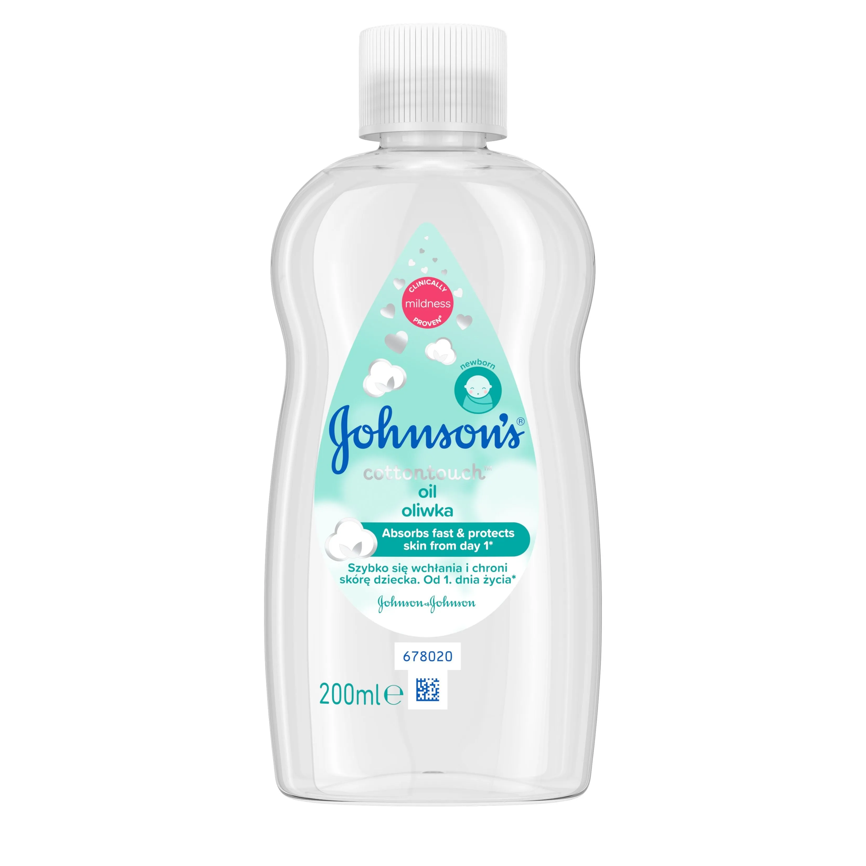 Johnson's Baby Cottontouch Olej 200 ml
