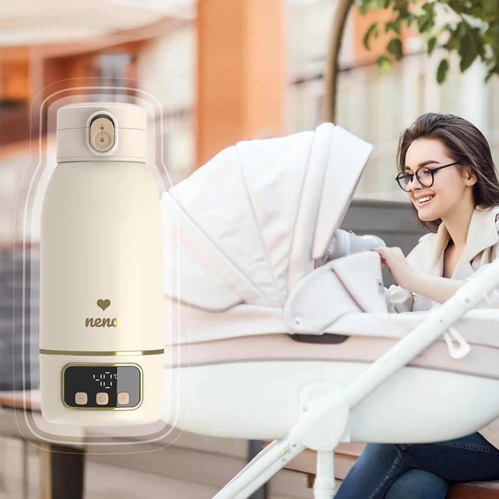 NENO Savia Ohřívač mléka a nápojů přenosný 500 ml