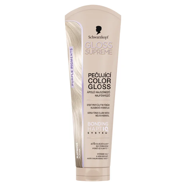 Gloss Supreme Pečující barva na vlasy platinová 145 ml