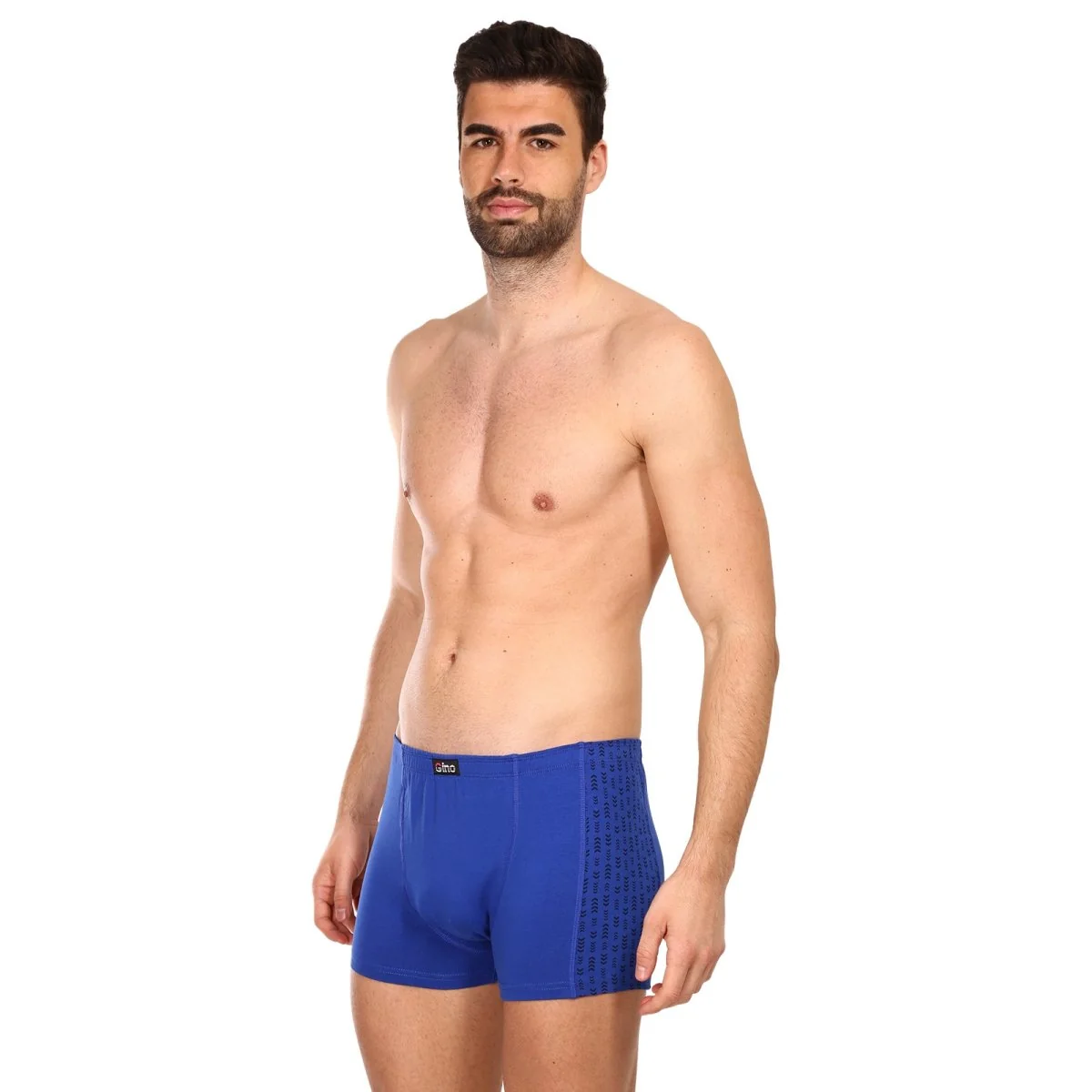 Gino Pánské boxerky modré (73117) M
