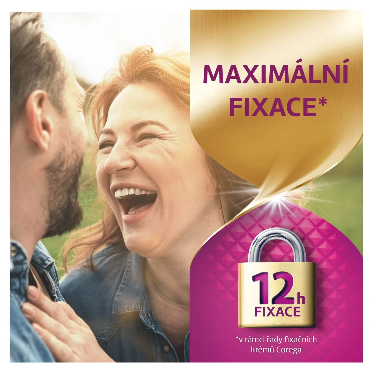 Corega Power Max upevnění a komfort fixační krém 40 g