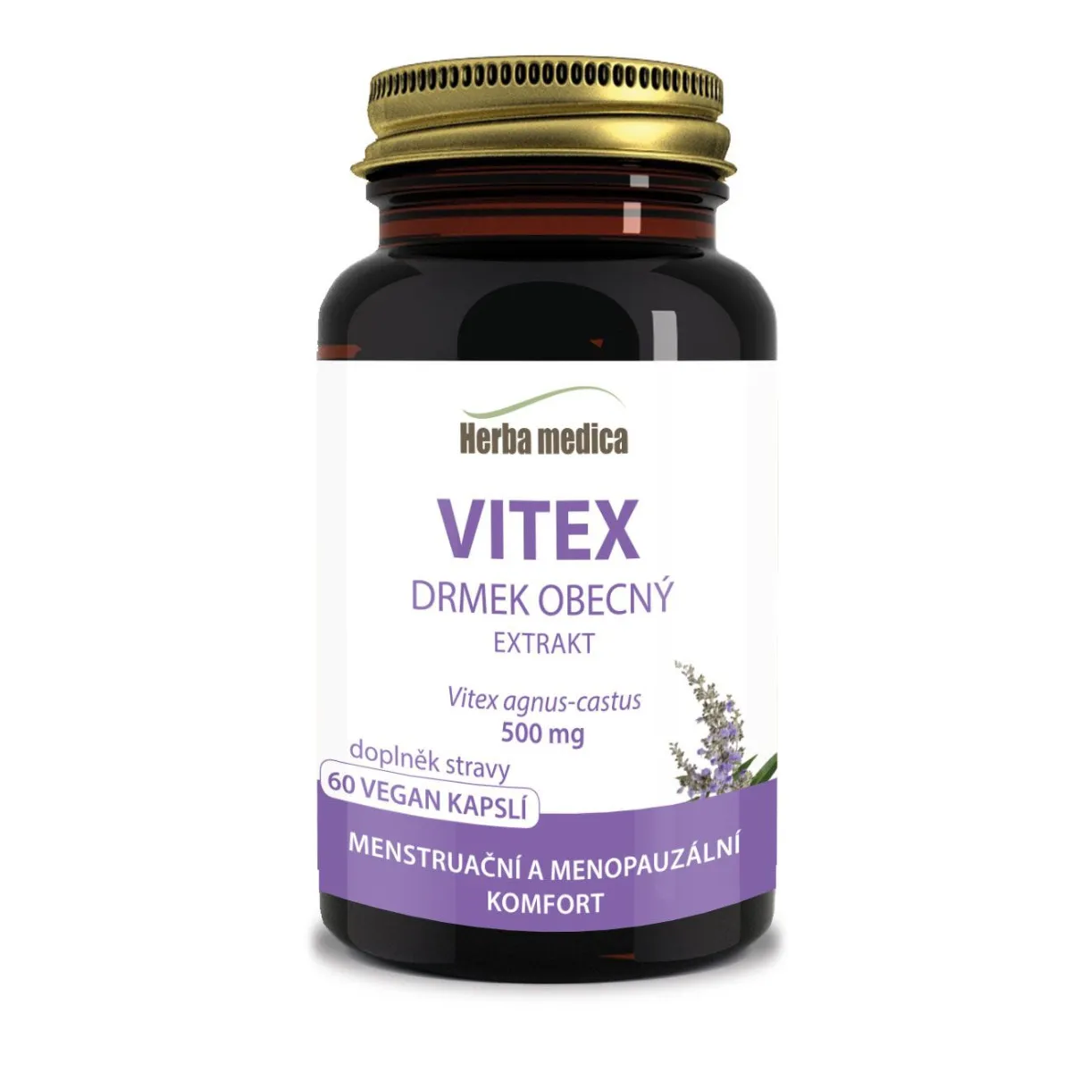 Herbamedica Vitex Drmek obecný extrakt 500 mg