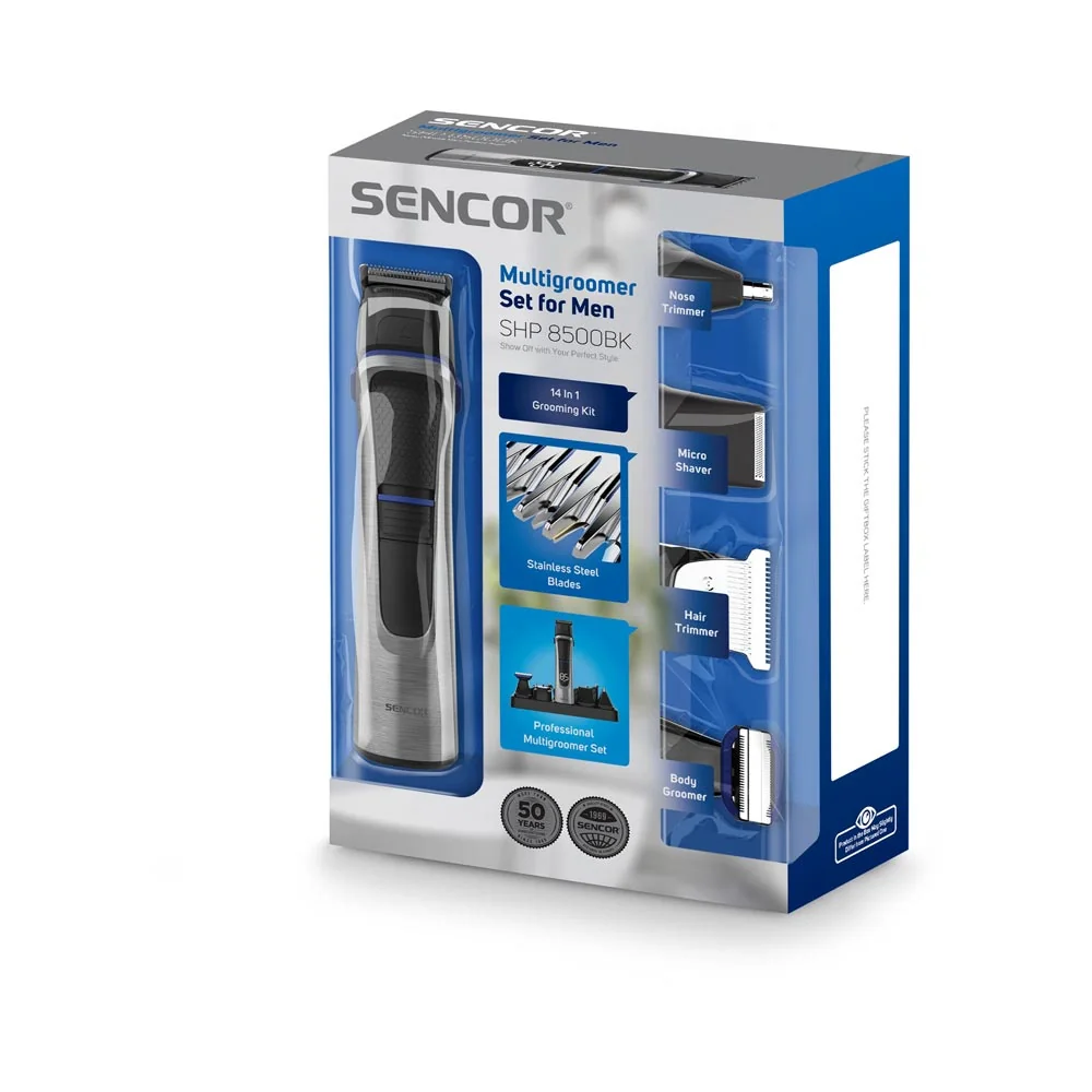SENCOR SHP 8500BK multifunkční zastřihovač