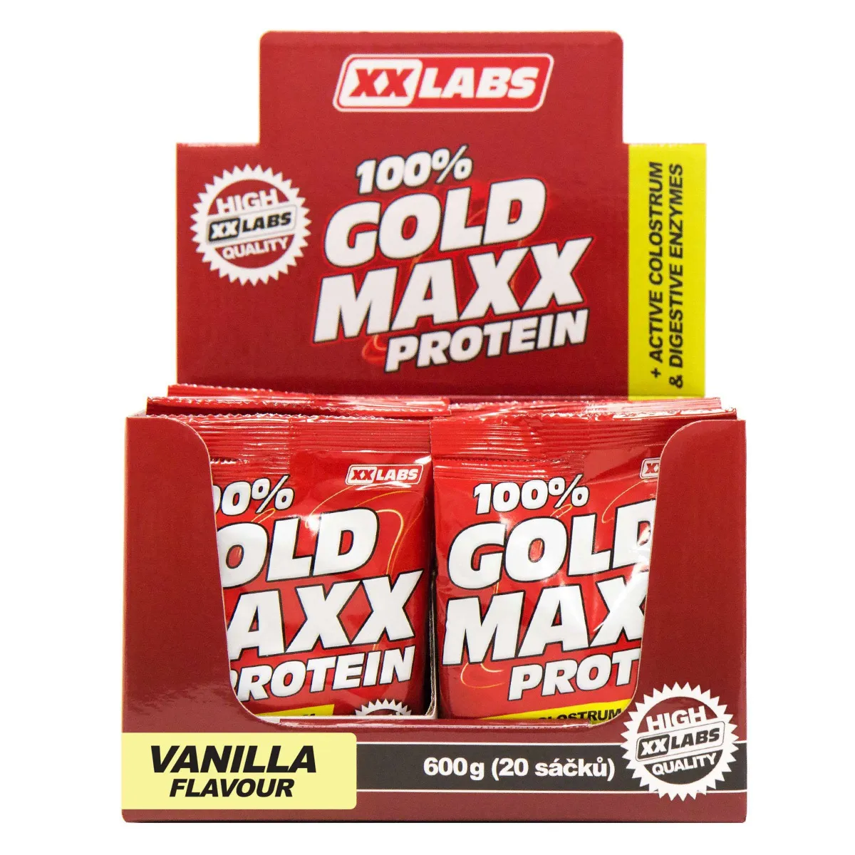 Xxlabs 100% gold maxx protein vanilka