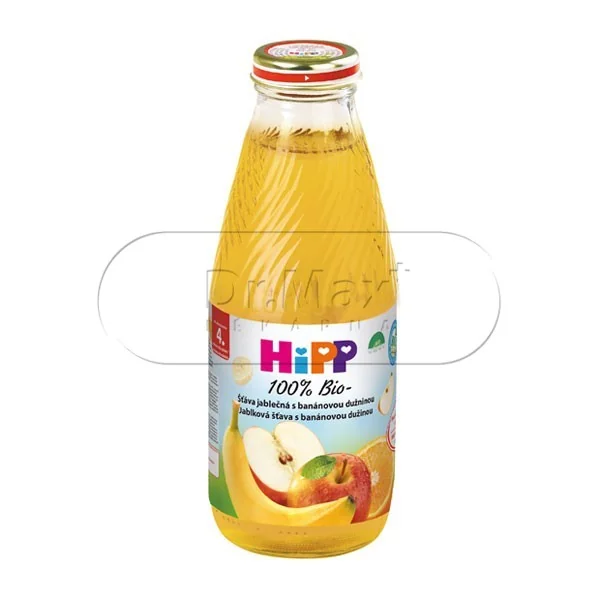 HIPP ŠŤÁVA BIO jablečná šťáva s banánovou dužinou 500ml