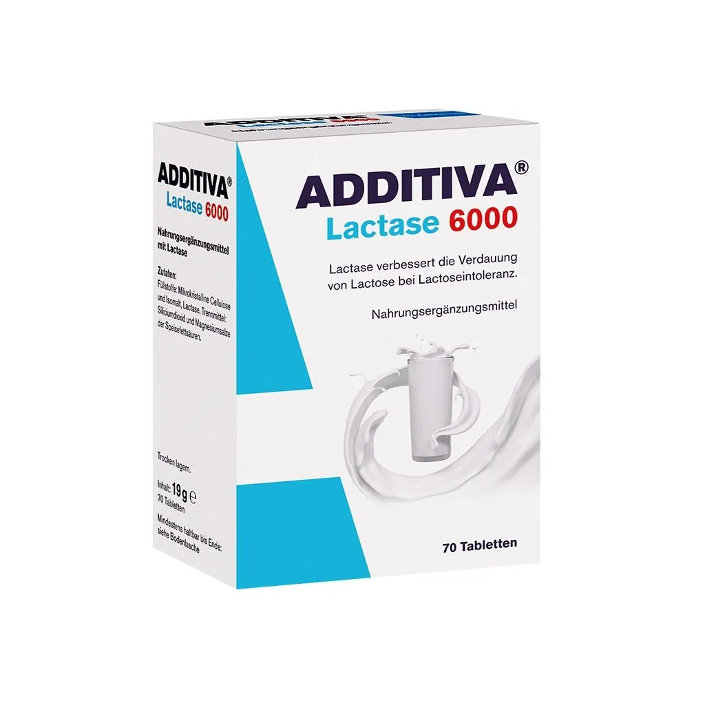 Additiva Lactase 6000 70 tablet