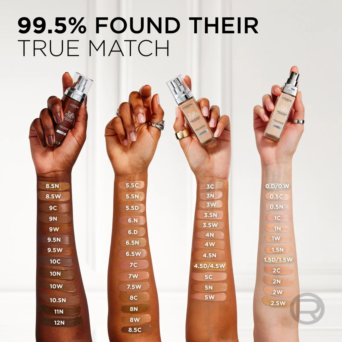 Loréal Paris True Match Super Blendable Foundation 3.D/ 3.W sjednocující make-up 30 ml