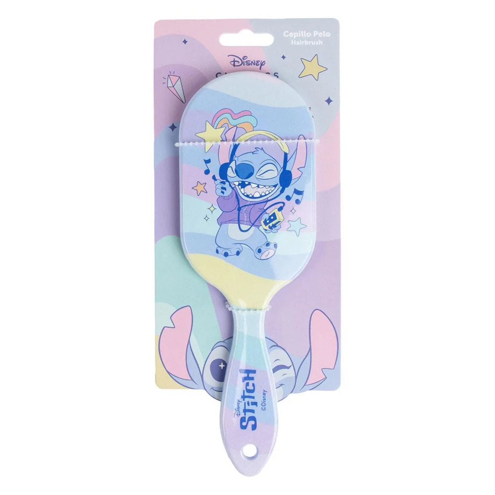 Cerdá Dětský kartáč na vlasy Stitch 1 ks
