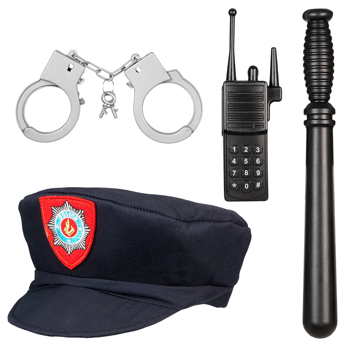 Souza! dětský kostým - Policajt - 4-7 let, 110-122 cm 